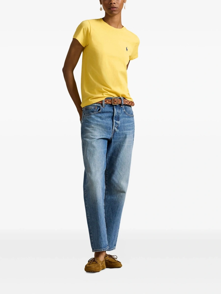 Tricou Ralph Lauren galben - Img 2