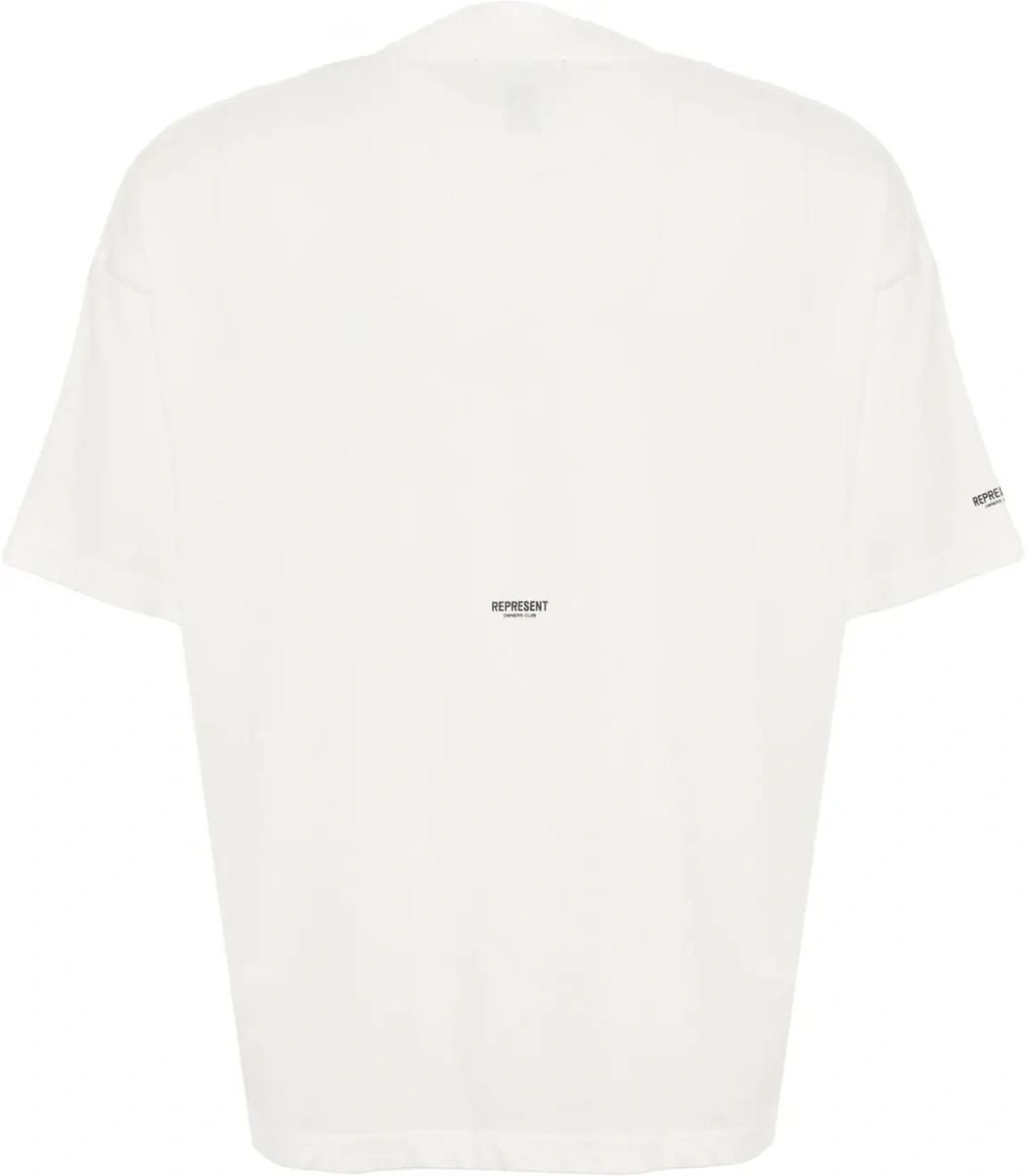 Tricou REPRESENT alb 'Micro' - Img 4