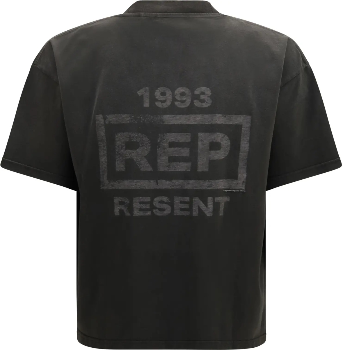 Tricou Resent cotton T-shirt with print - Img 2