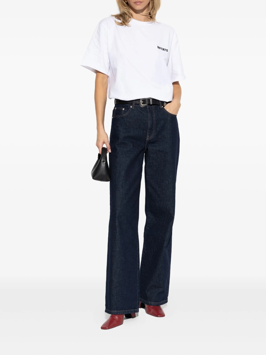 Tricou ROTATE Birger Christensen alb - Img 2