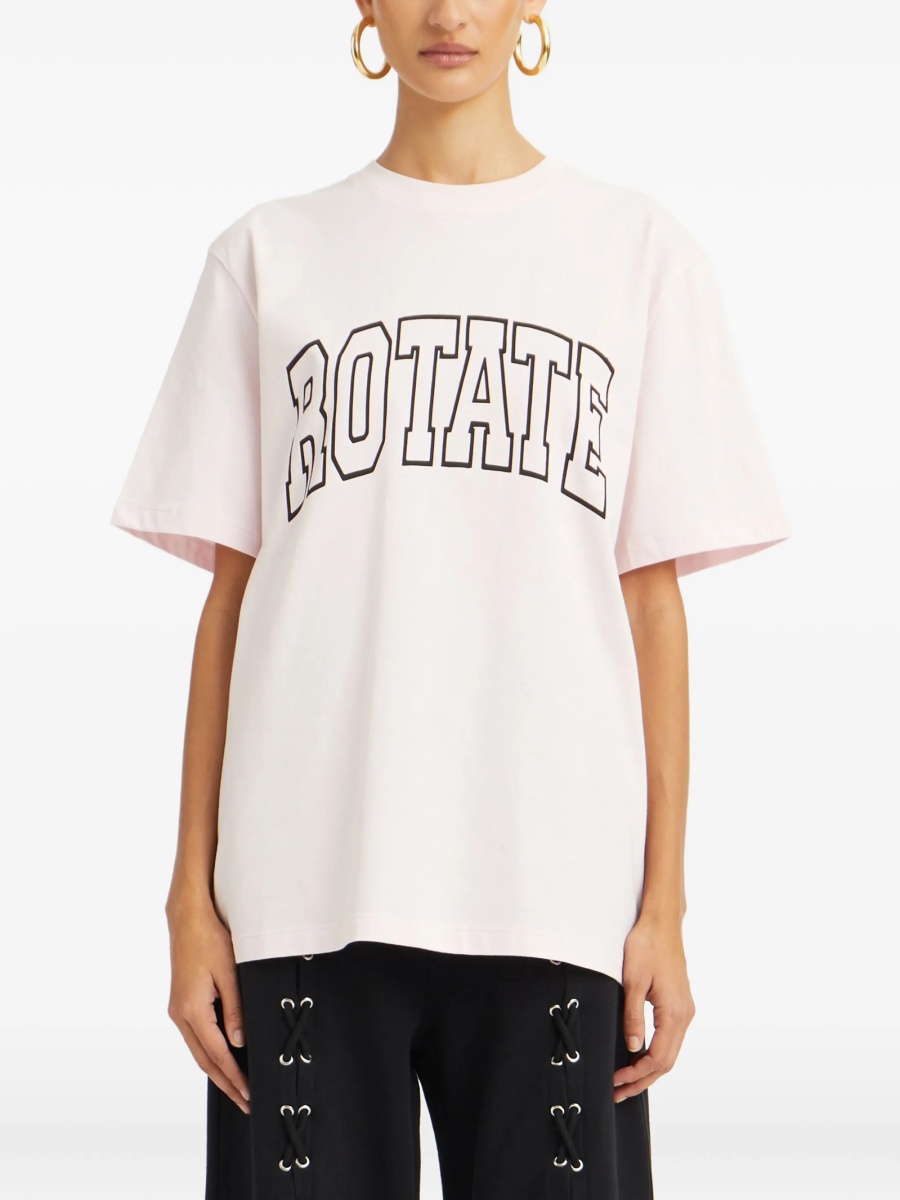Tricou ROTATE Birger Christensen roz - Img 2