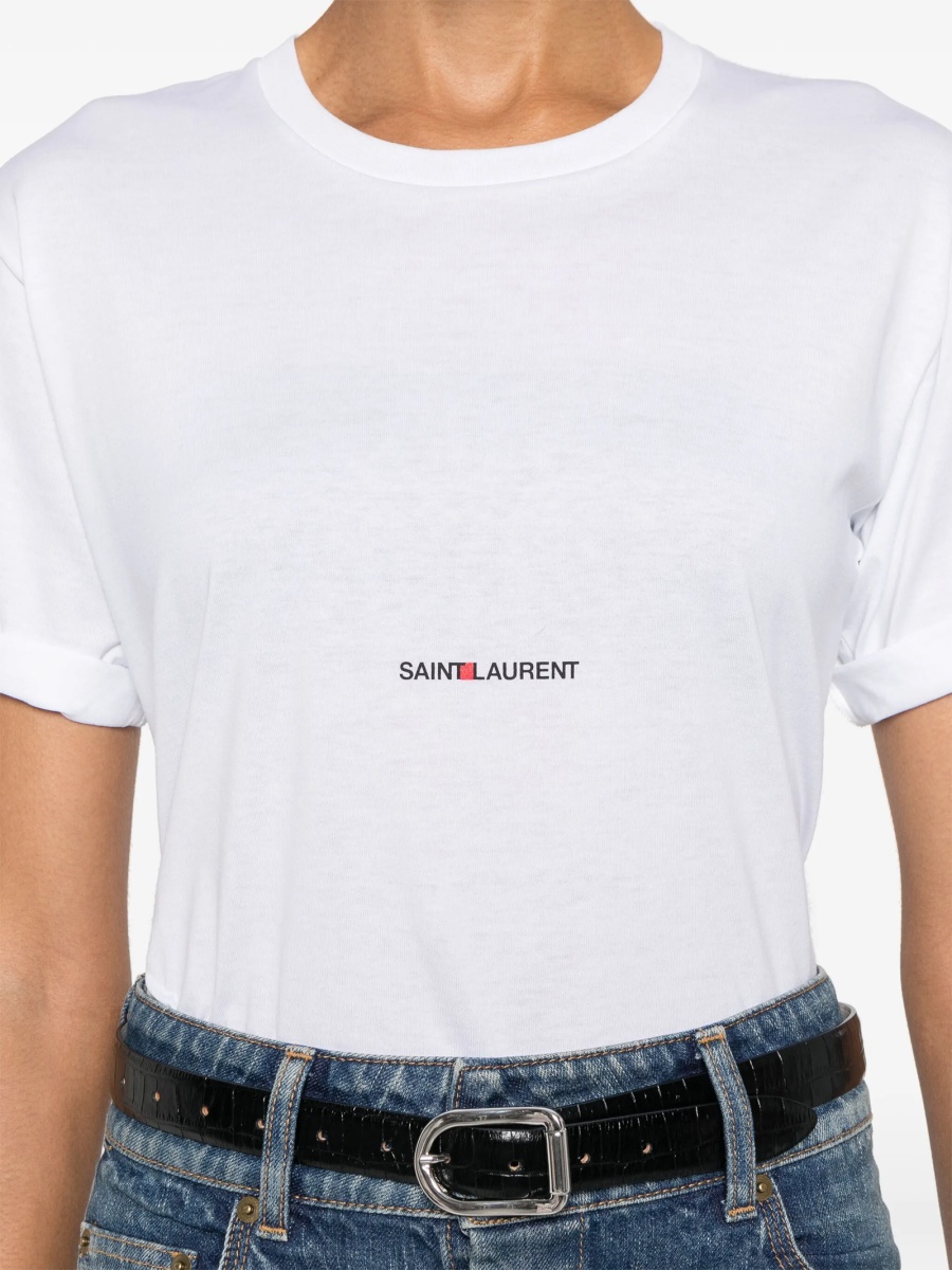 Tricou Saint Laurent alb - Img 5