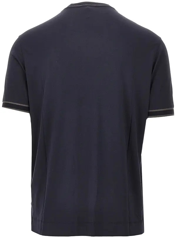 Tricou Silk-blend jersey T-shirt - Img 3