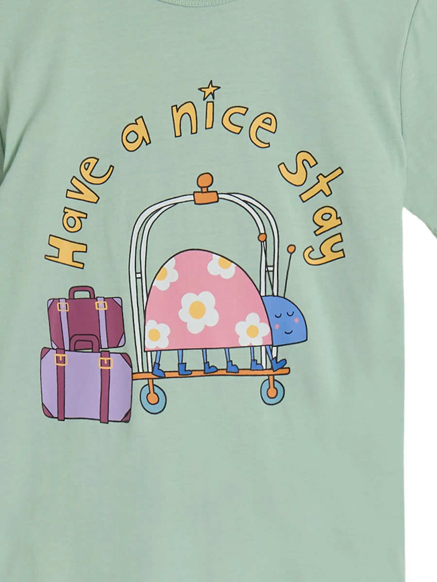 Tricou Stella McCartney verde - Img 2