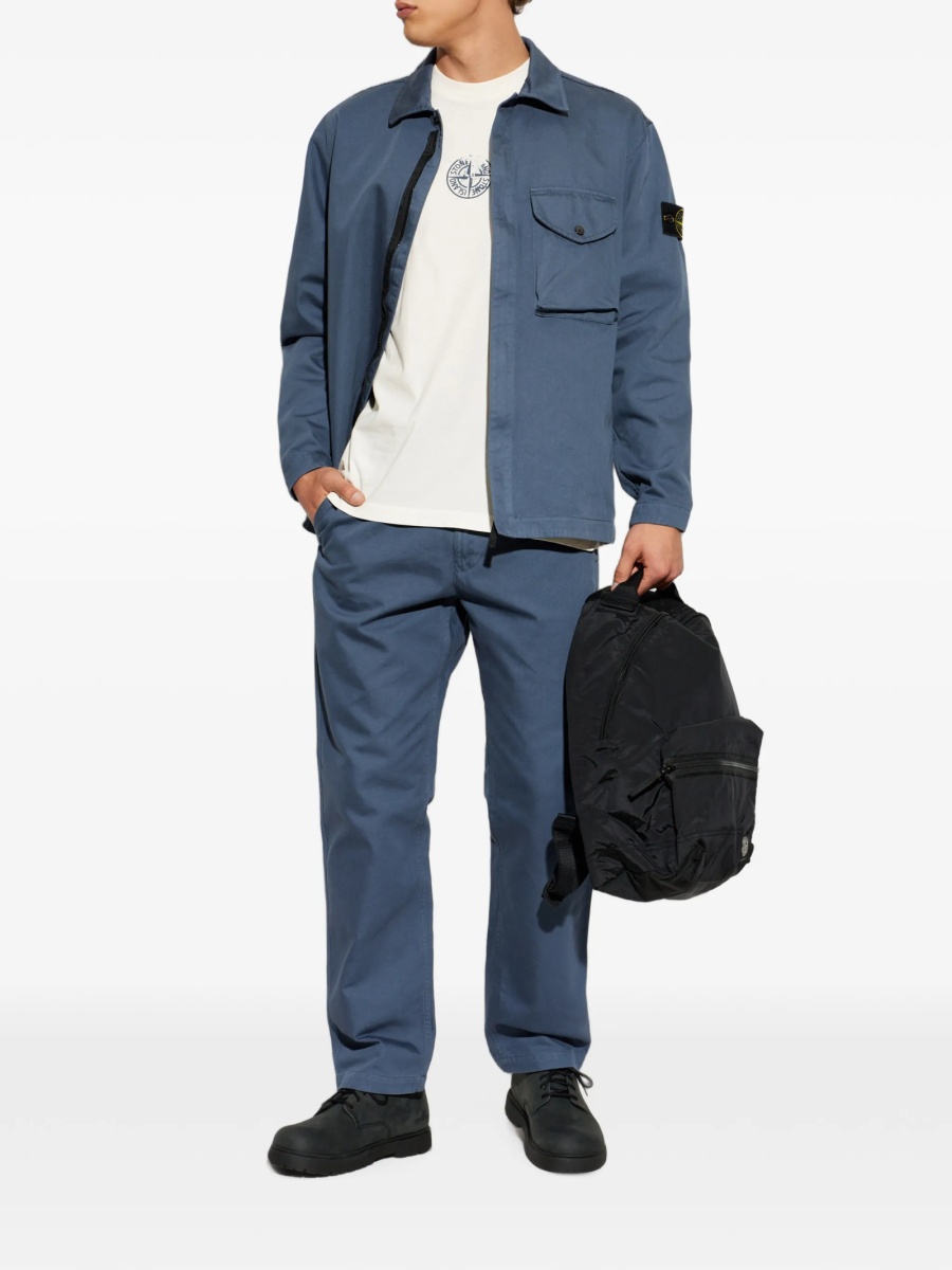 Tricou Stone Island alb - Img 2