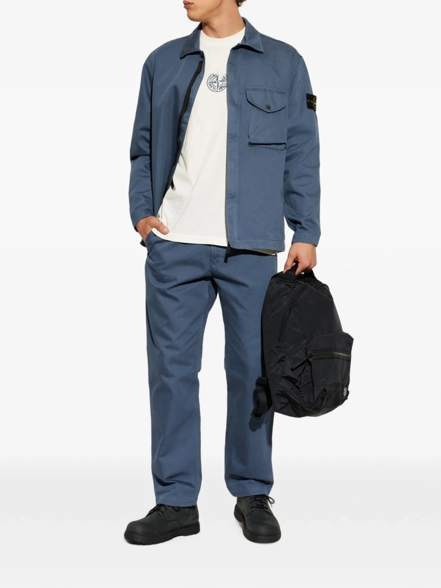 Tricou Stone Island alb - Img 2