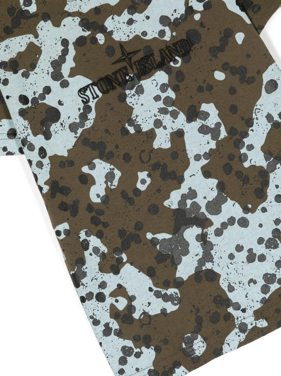 Tricou Stone Island verde - Img 3
