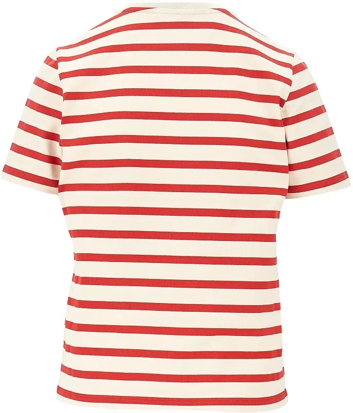 Tricou Striped T-shirt with logo detail - Img 3