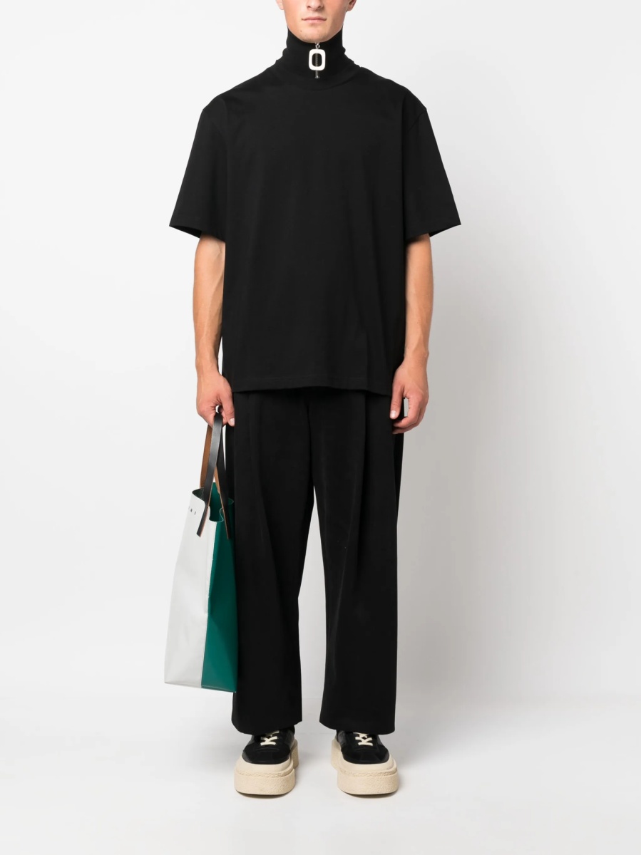 Tricou STUDIO NICHOLSON negru - Img 2