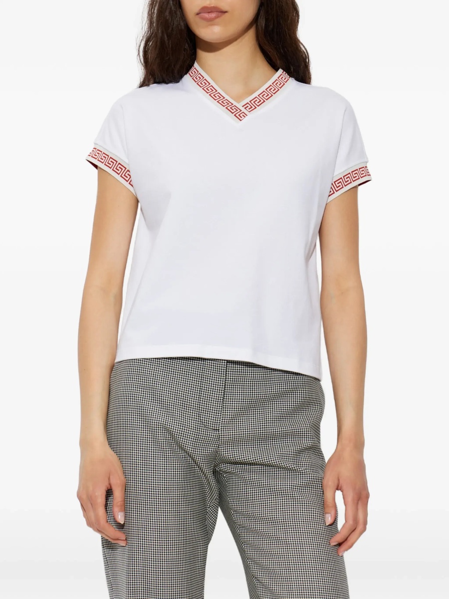 Tricou T-shirt by Versace with greca details - Img 5