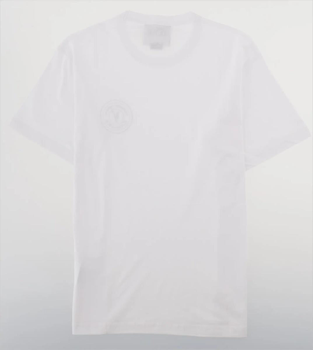 Tricou T-Shirt Con "V Emblem" Ricamato - Img 2