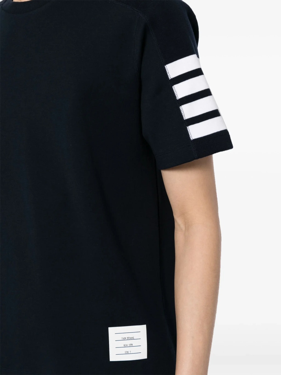 Tricou T-shirt with horizontal bands - Img 5