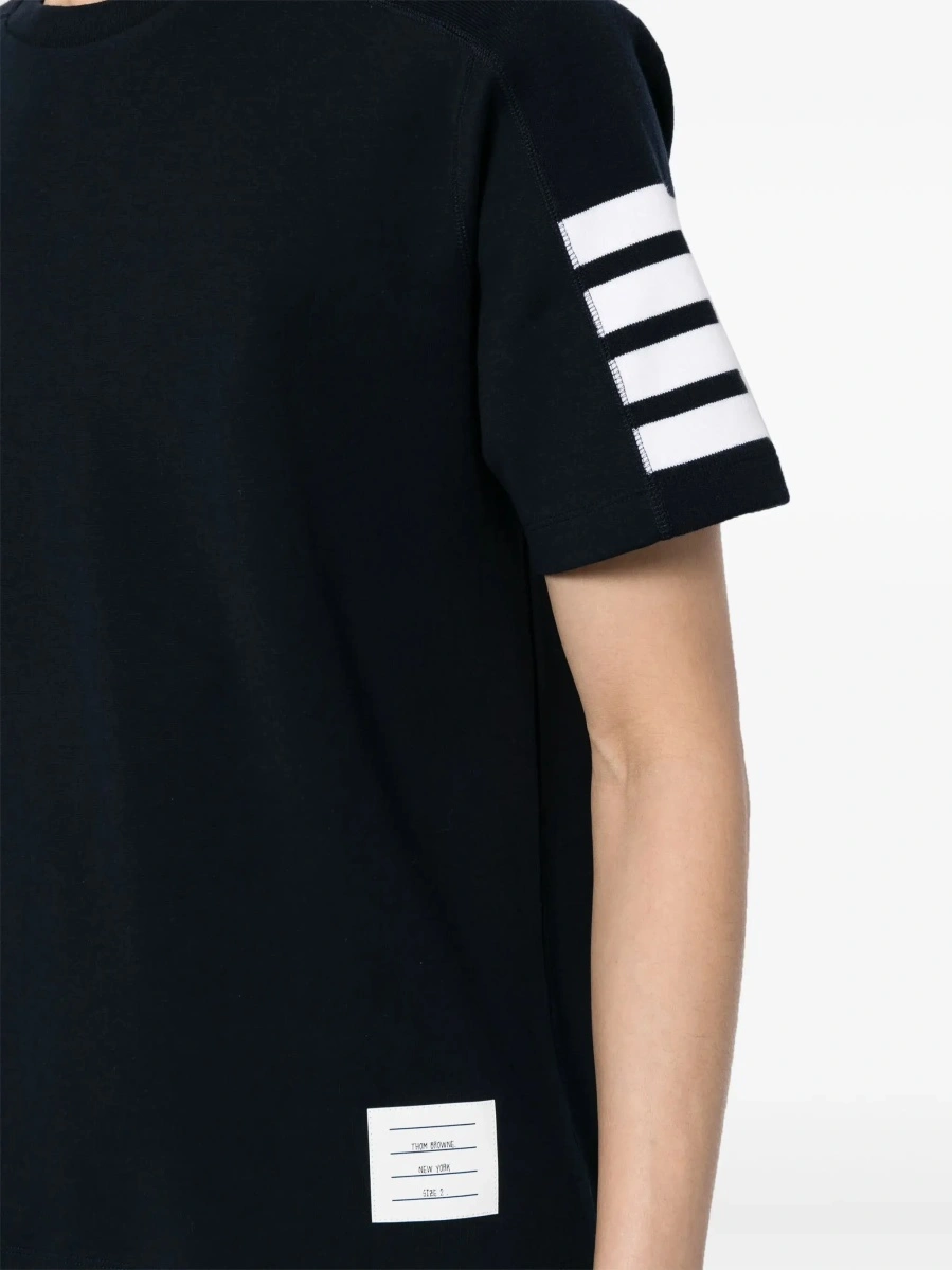 Tricou T-shirt with horizontal bands - Img 5
