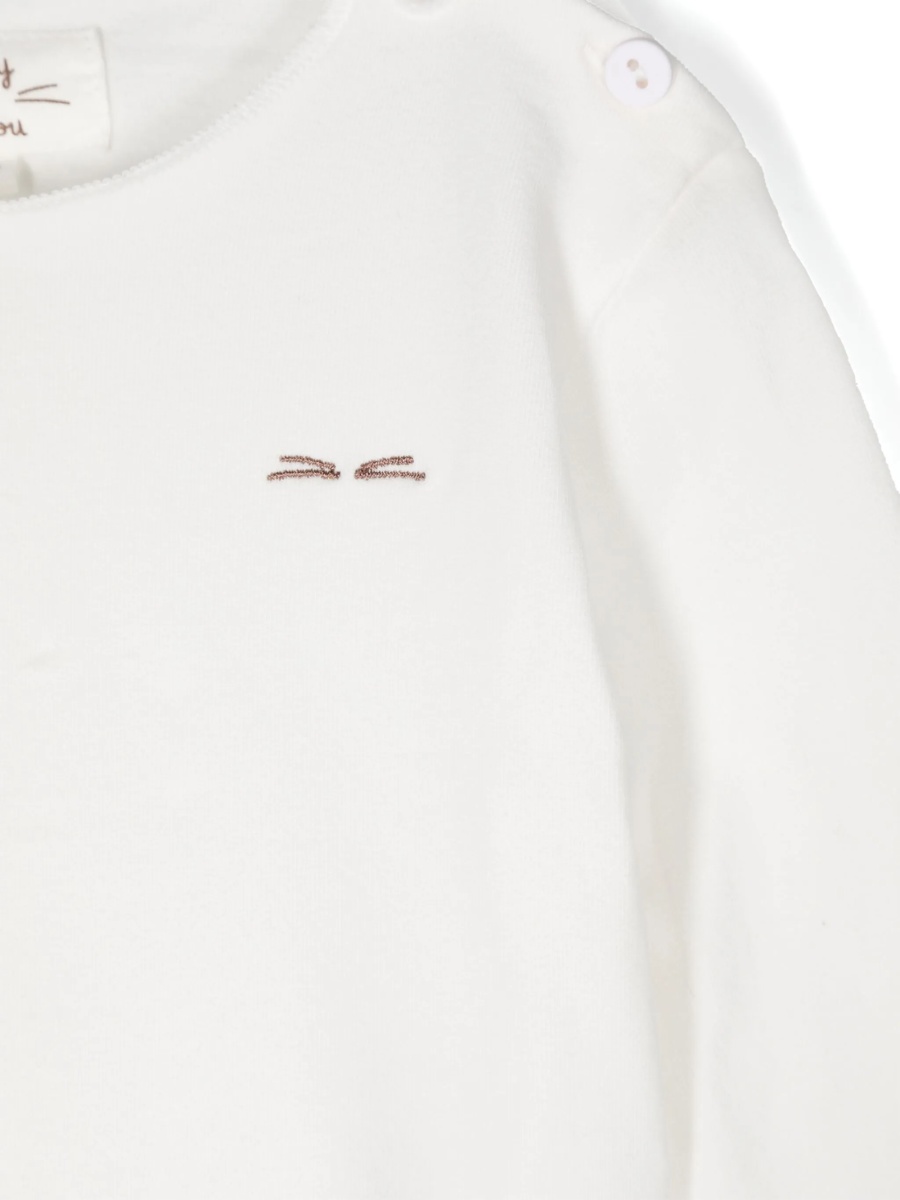 Tricou TEDDY &amp; MINOU alb - Img 3