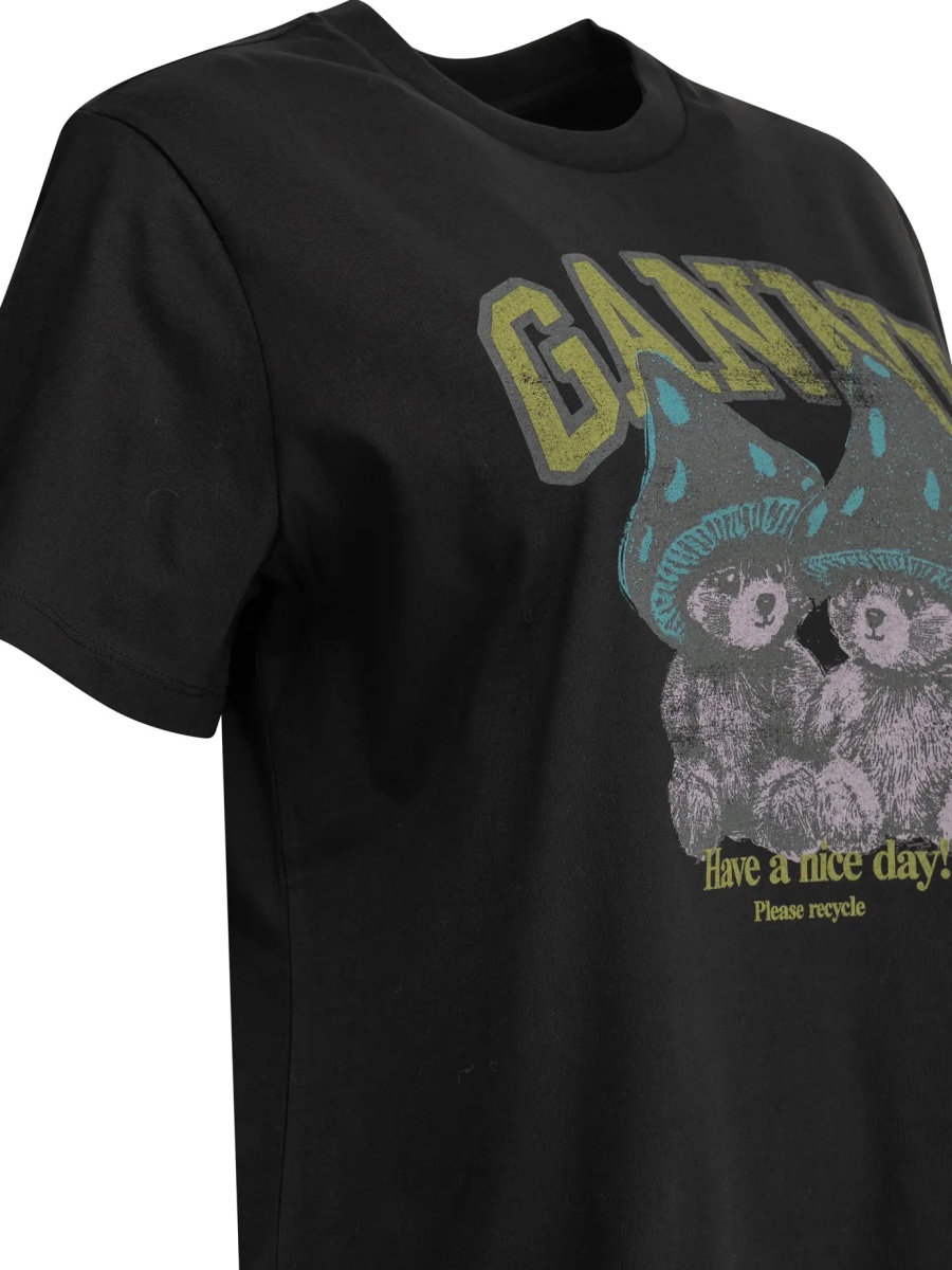 Tricou "Teddy Mushrooms" Crew-Neck T-Shirt - Img 4