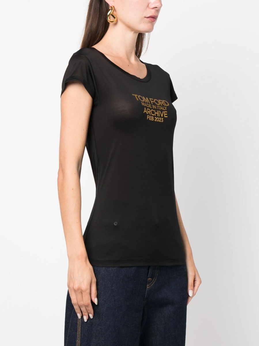 Tricou Tom Ford negru - Img 3
