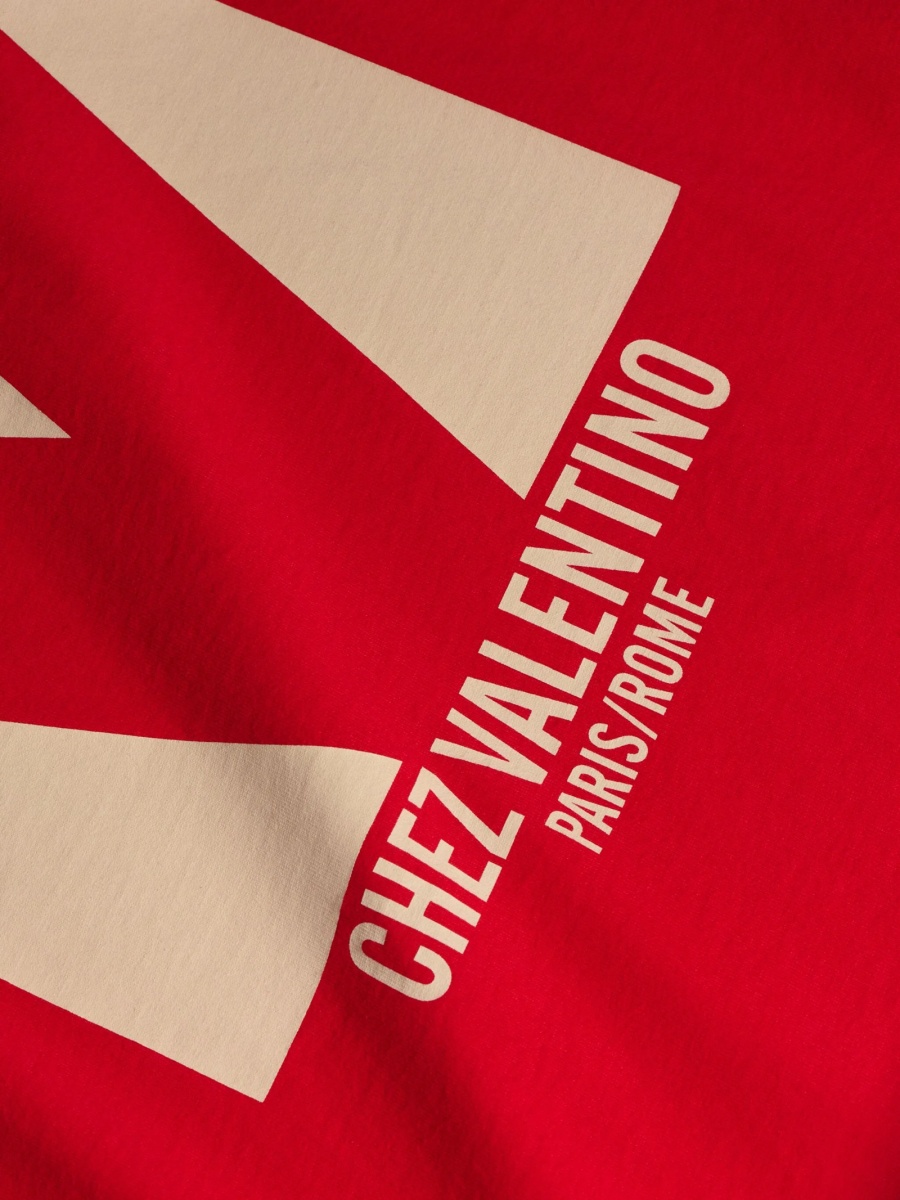 Tricou Valentino Garavani rosu - Img 3