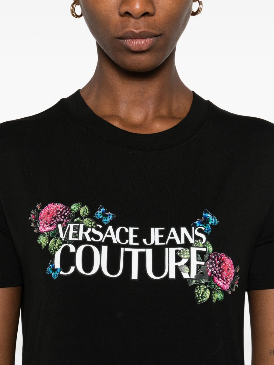 Tricou Versace Jeans Couture negru - Img 5