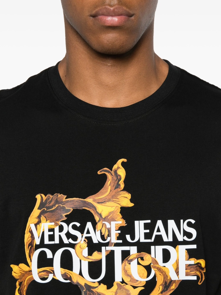 Tricou Versace Jeans Couture negru - Img 4