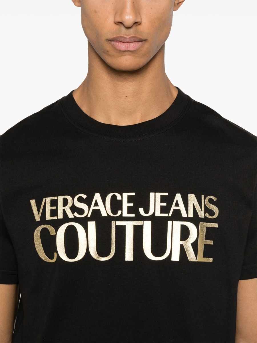 Tricou Versace Jeans Couture negru - Img 4