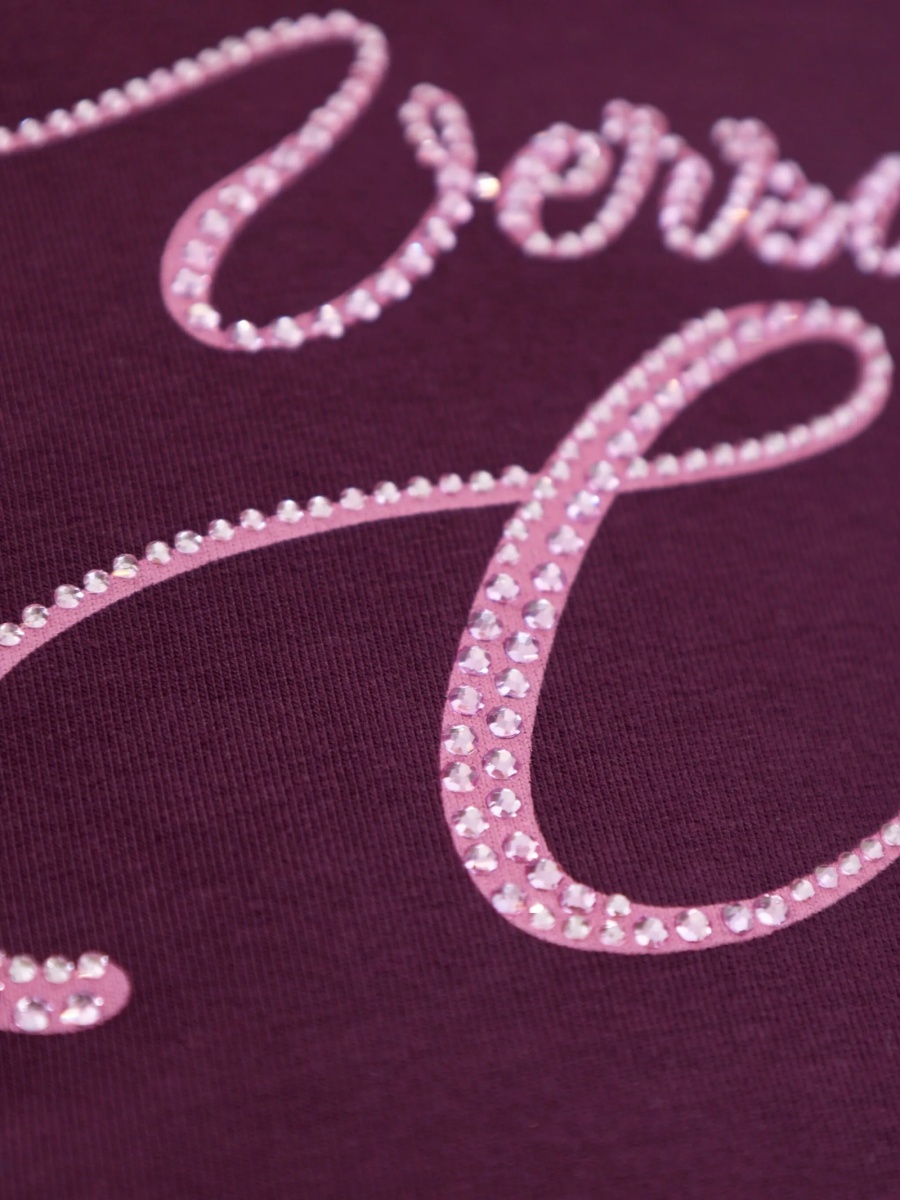 Tricou Versace Jeans Couture violet - Img 5