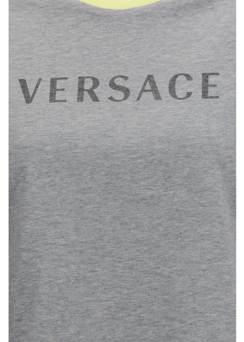 Tricou Versace multicolor din bumbac - Img 3