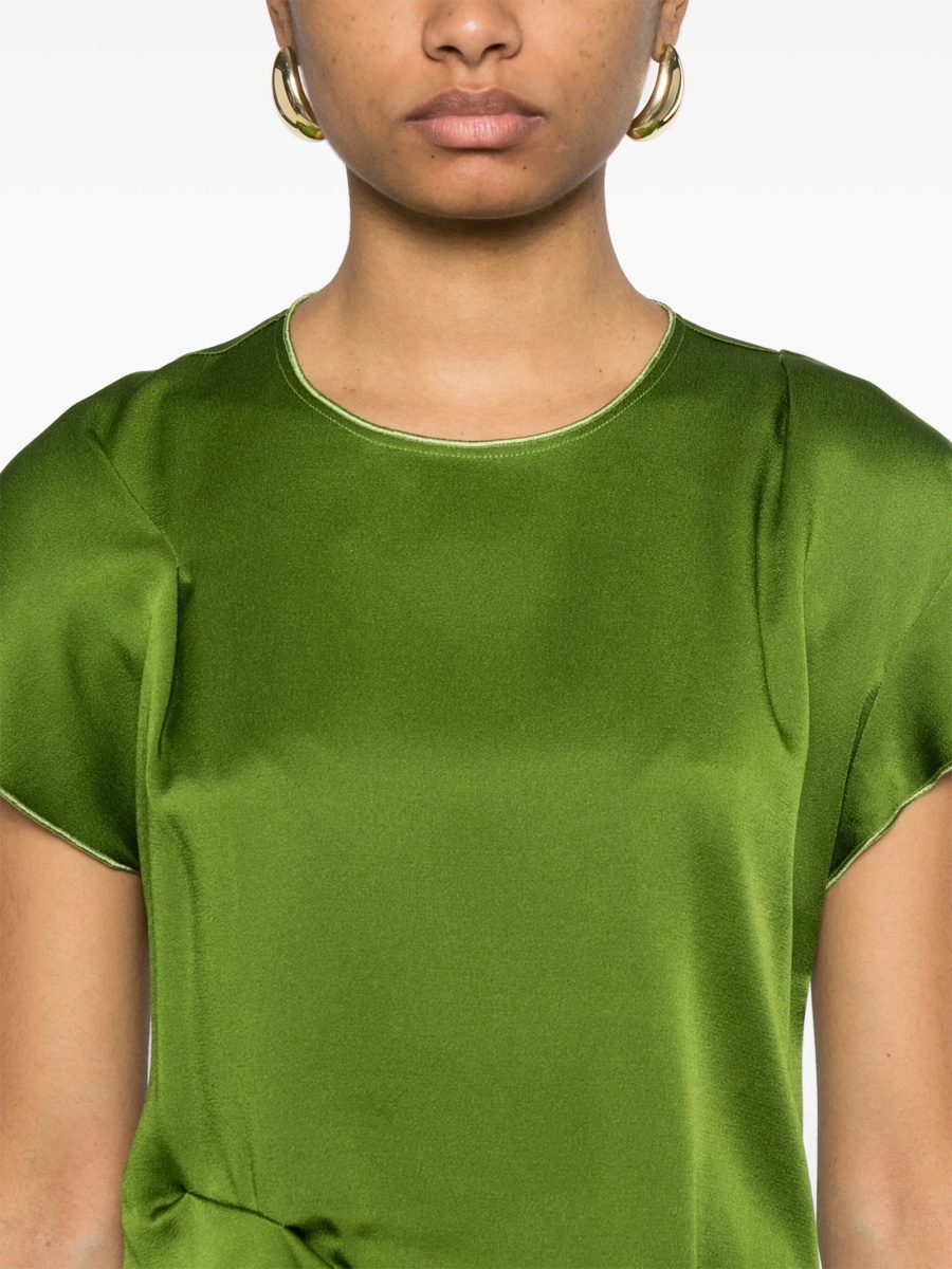 Tricou Victoria Beckham verde - Img 5