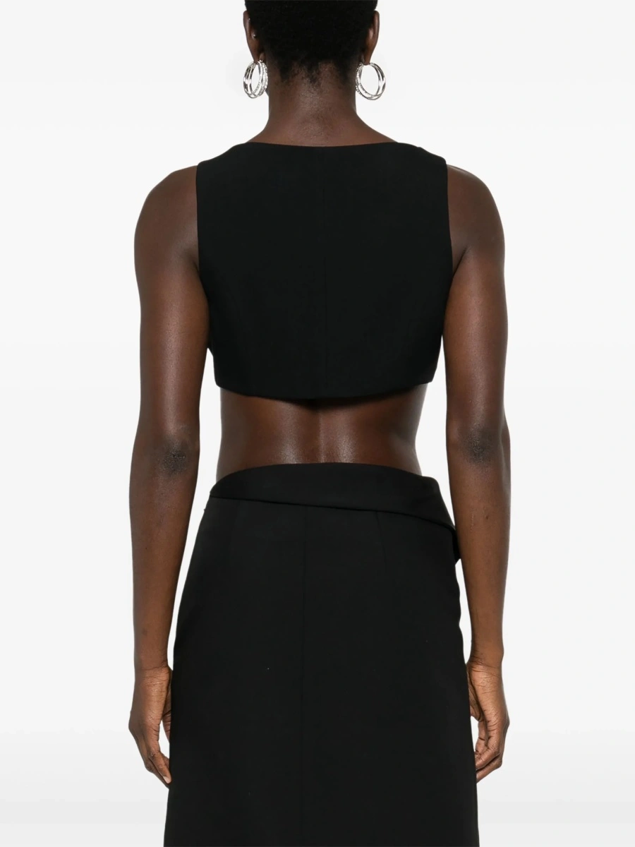 Vesta Moschino neagra - Img 4