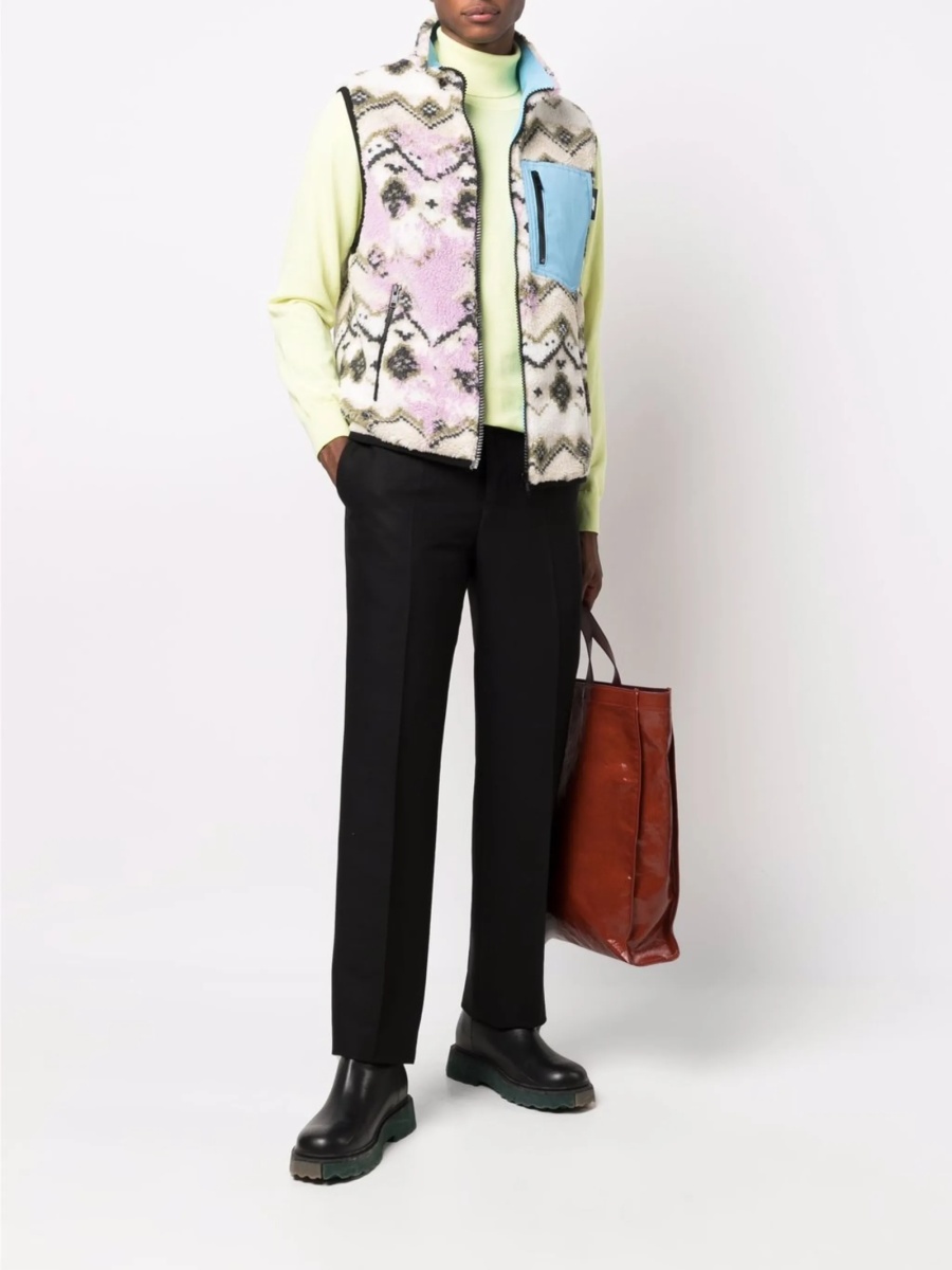 Vesta MSGM neutra din polyester si acrilic - Img 2