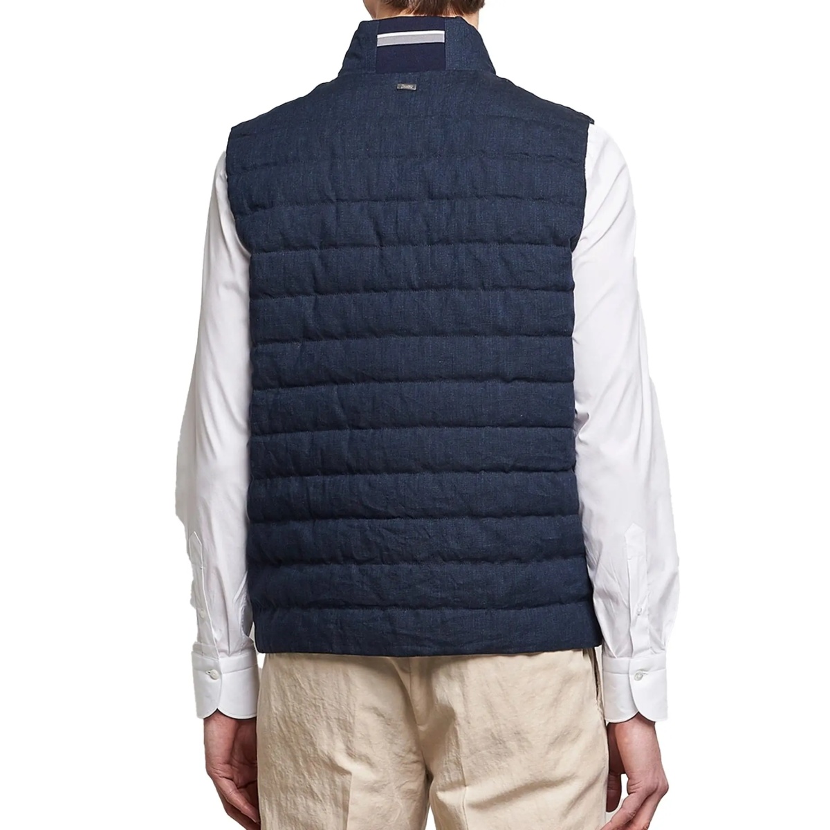Veste Herno Linen Down Gilet - Img 3