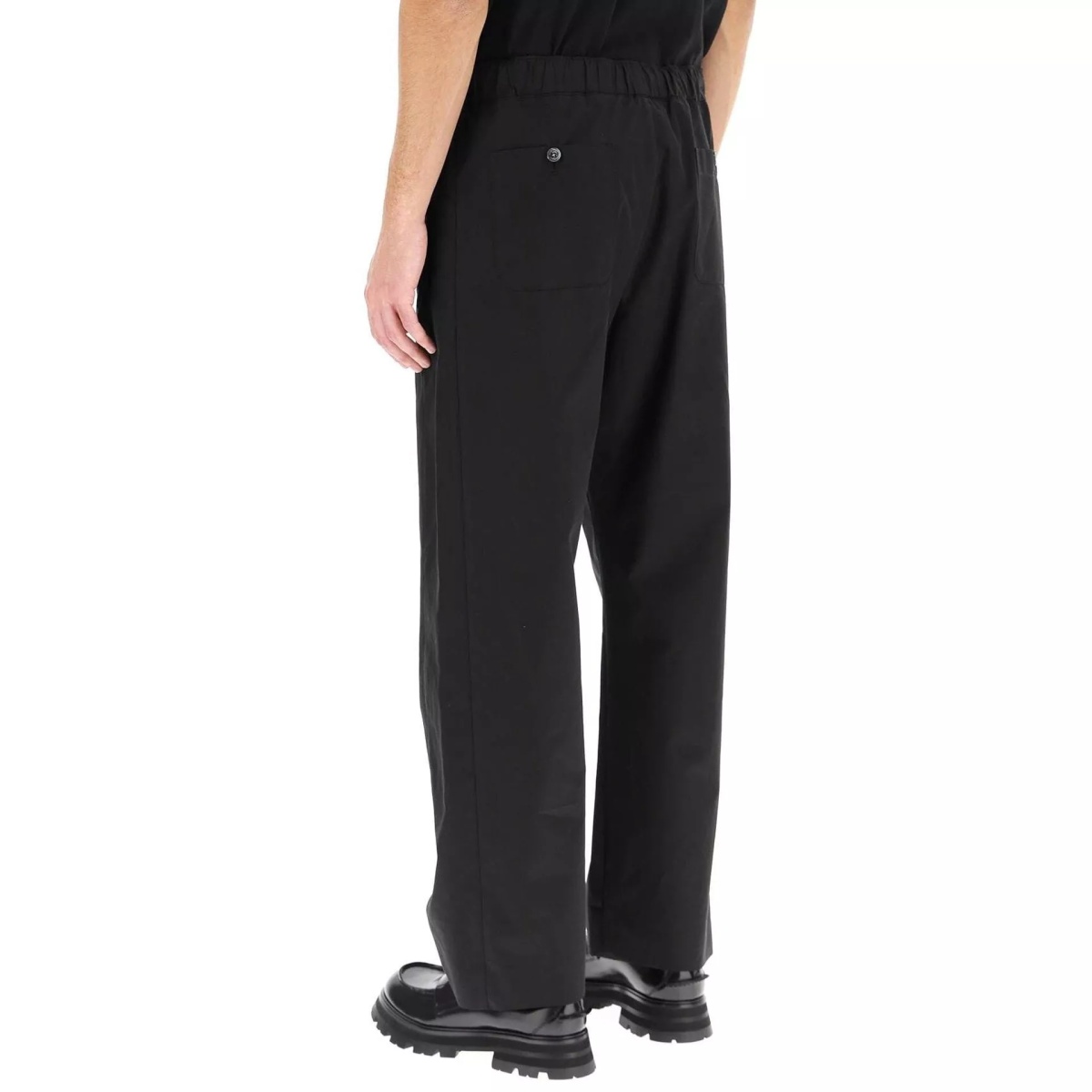 Alexander Mcqueen Cotton Trousers - Img 3