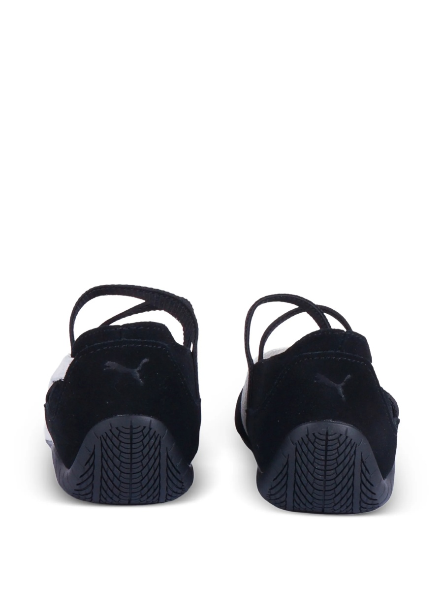 Balerini Puma Kids negri din piele intoarsa - Img 3
