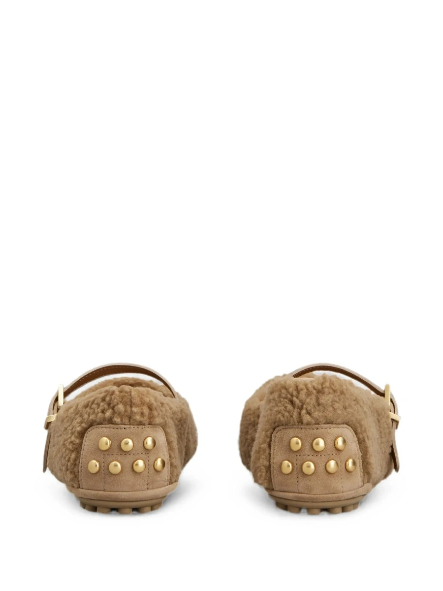 Balerini TOD'S bej din blana - Img 6