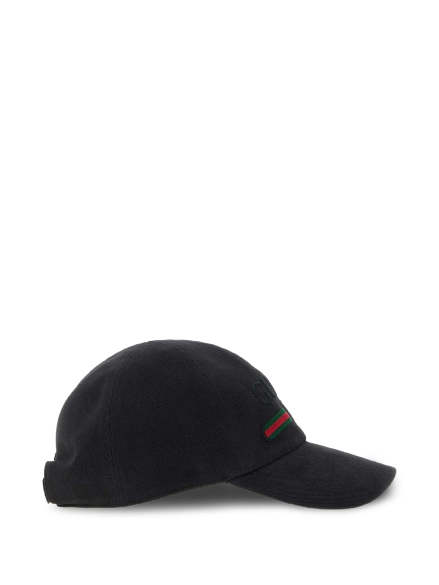 Basca Gucci neagra din bumbac - Img 3