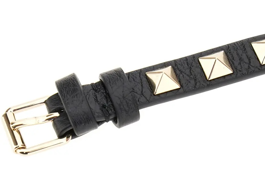 Bijuterii 'Rockstud' leather bracelet - Img 3