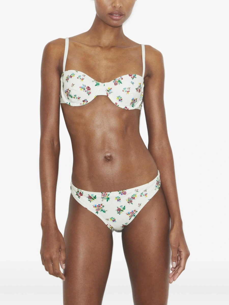 Bikini Tory Burch neutri din elastan si nylon - Img 2