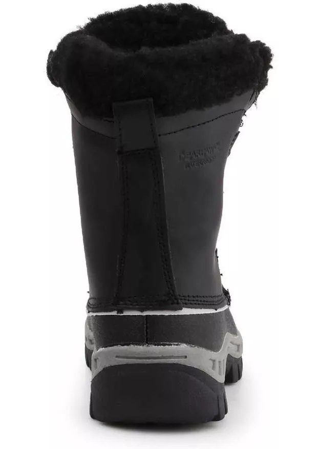 Black Gray children's winter shoes - Img 5