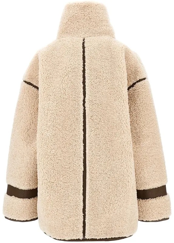 Blanuri Faux shearling oversized jacket - Img 3