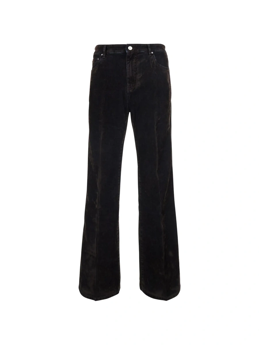 Blugi AMIRI maro din denim - Img 6