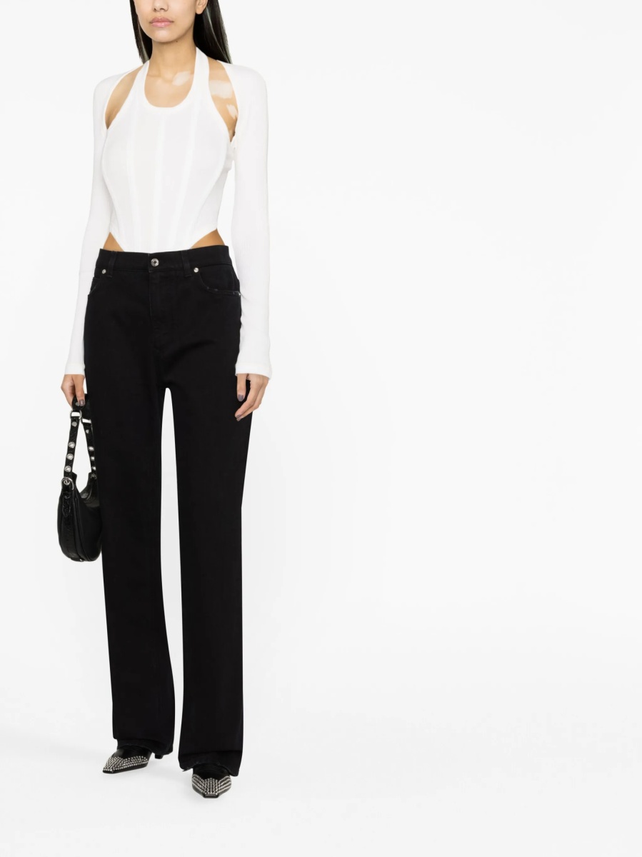 Blugi boyfriend Dolce &amp; Gabbana negri - Img 2
