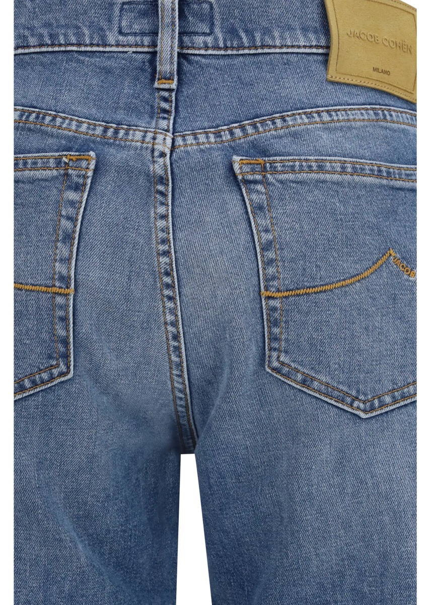 Blugi Claire mid-rise straight Jeans - Img 3