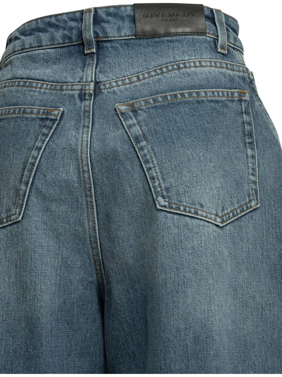 Blugi "Cocoon" Wide-Leg Jeans - Img 4