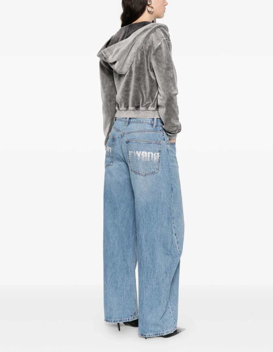 Blugi Crystal balloon Jeans - Img 4