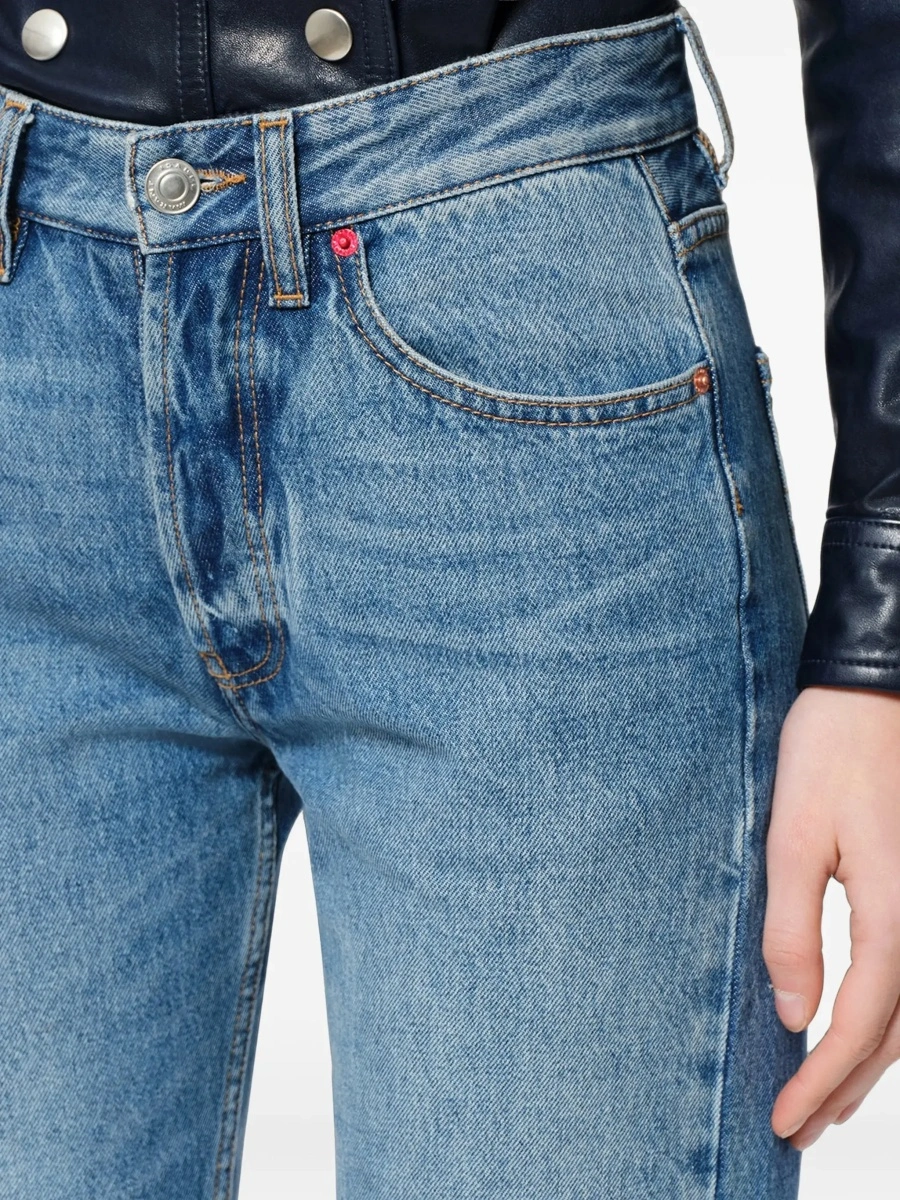 Blugi "Daya" Straight-Leg Jeans - Img 5