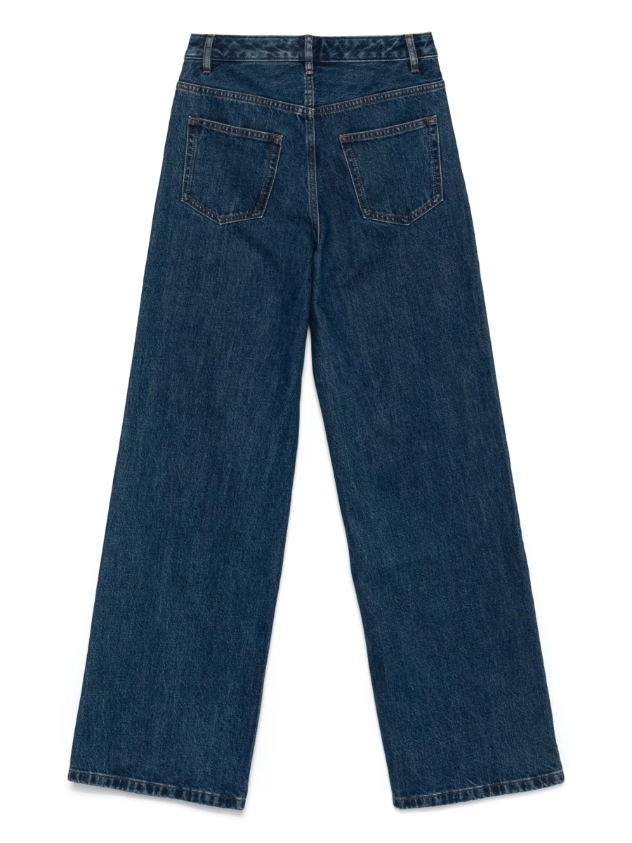 Blugi drepti A.P.C. albastri - Img 2
