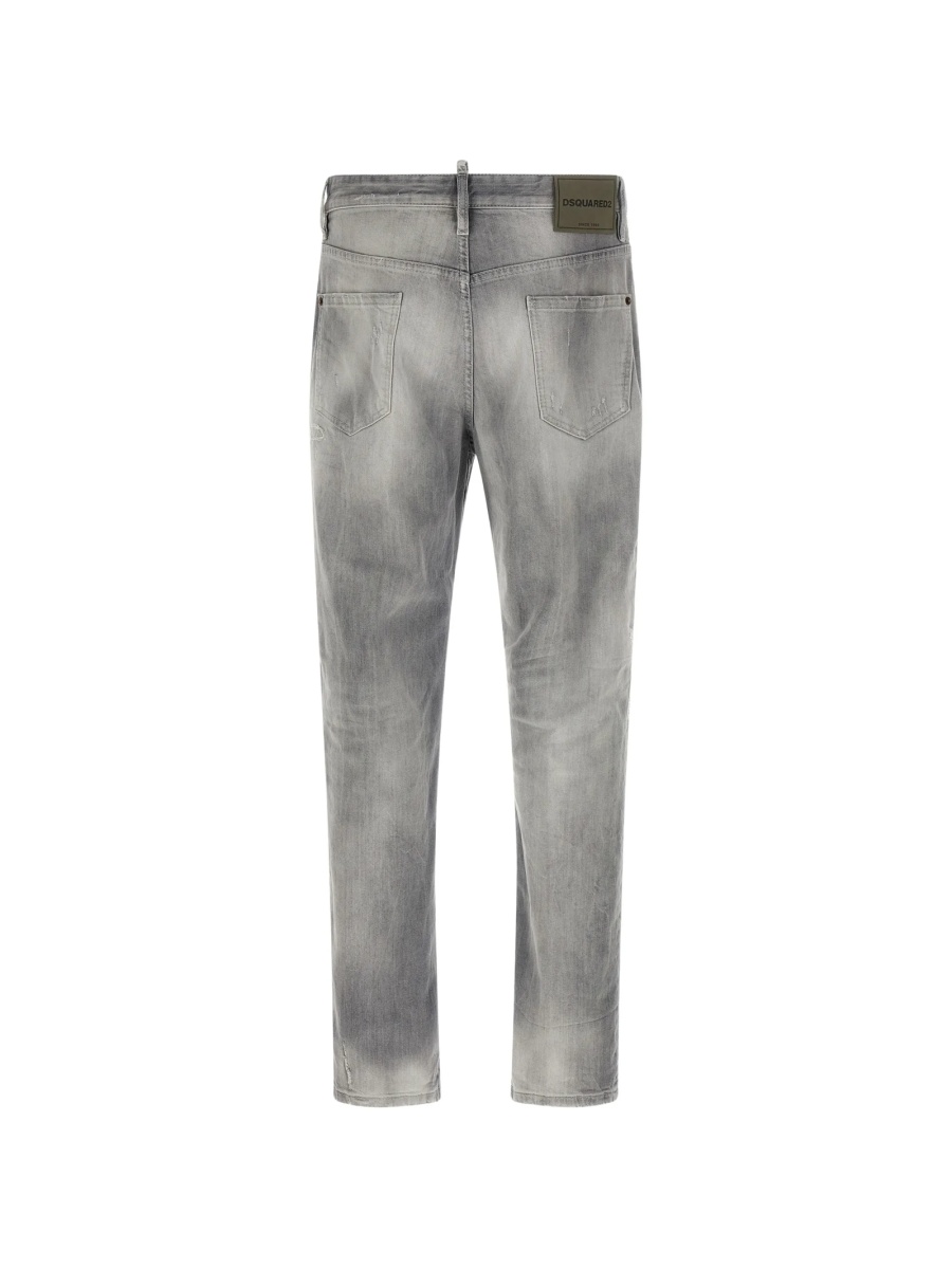 Blugi drepti DSQUARED2 gri - Img 2
