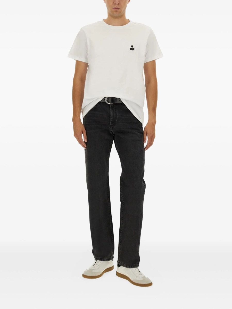Blugi drepti Isabel Marant negri - Img 2