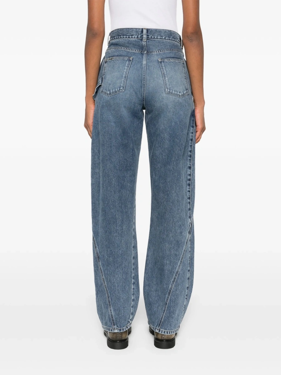Blugi drepti JW Anderson albastri - Img 4