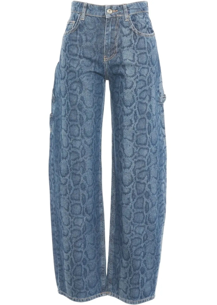 Blugi drepti Liu Jo Blue Denim albastri - Img 2