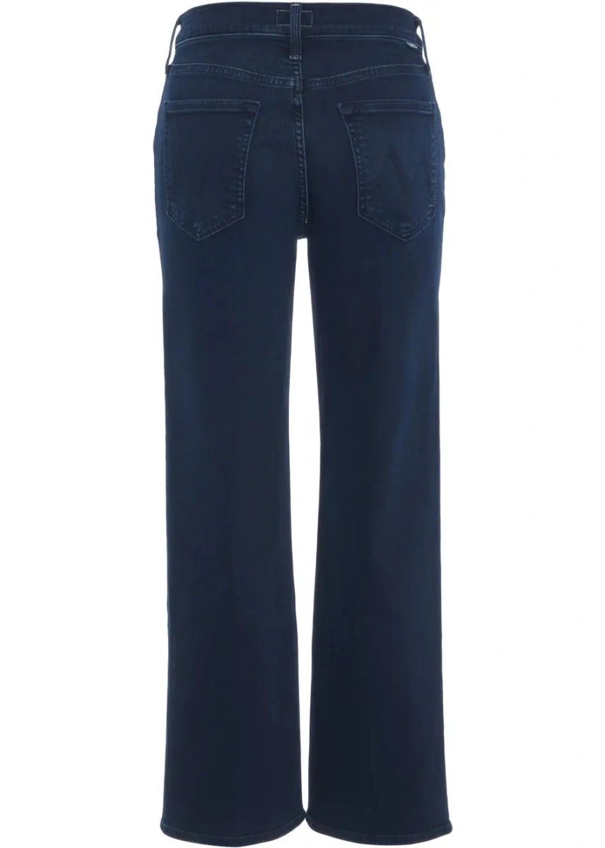 Blugi drepti MOTHER negri din denim - Img 4